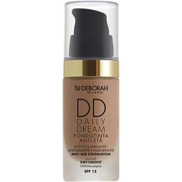 Тональная основа для лица Deborah DD Daily Dream Cream, SFP15, тон 03, 30 мл