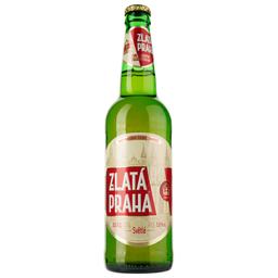 Пиво Zlata Praha, светлое, 5%, 0,5 л (473045)