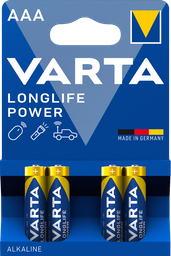 Батарейка Varta High Energy AAA Bli Alkaline, 4 шт. (4903121414)