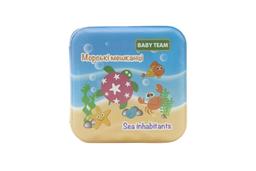 Іграшка-книжка для ванни Baby Team Морські мешканці (8740)