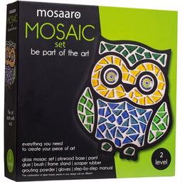 Стеклянная мозаика Mosaaro Сова (MA2004)