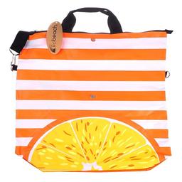 Сумка пляжная Offtop Фрукт, с молнией, оранжевый (864504)