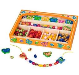 Набор для творчества Viga Toys Ожерелье из бабочек, 192 элемента (58550)
