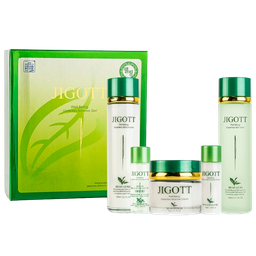 Набір для догляду за обличчям Зелений Чай Jigott Well-being Green Tea Skin Care 3Set