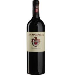 Вино Clos Marsalette Clos Marsalette Rouge 2018, красное, сухое, 0,75 л