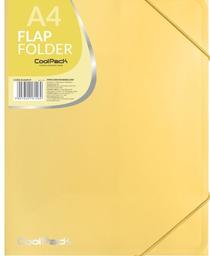 Папка на резинці CoolPack Pastel А4, жовтий (81469CP)