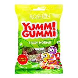 Цукерки желейні Roshen Yummi Gummi Fizzy Worms 70 г (907936)