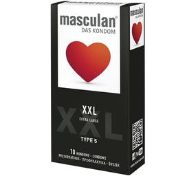 Презервативи Masculan XXL Тип 5 збільшеного розміру 10 шт.