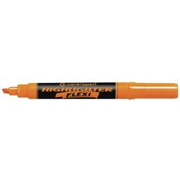 Маркер текстовый Centropen Highlighter Flexi клиновидный 1-5 мм оранжевый (8542/06)