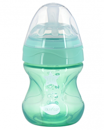 Пляшечка для годування Nuvita Mimic Cool, антиколікова, 150 мл, зелений (NV6012GREEN)
