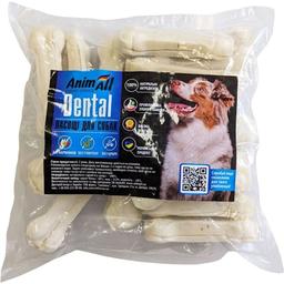 Лакомство для собак AnimAll Dental кость пресованая, 10 см, 20 шт.