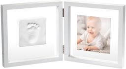 Двойная рамка Baby Art, прозрачная со слепком (3601095800)