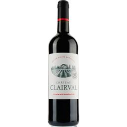 Вино Chateau Clairval AOP Bordeaux Superieur 2021, червоне, сухе, 0,75 л