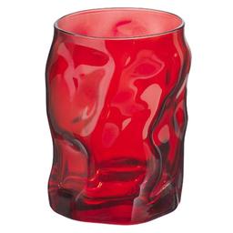 Склянка для води Bormioli Rocco Sorgente Rosso, 300 мл, червоний (340420M02321589)