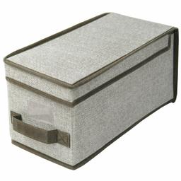 Короб складной с крышкой Handy Home, 30х15х15 см, серый (ESH05)