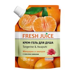 Крем-гель для душа Fresh Juice Tangerine & Awapuhi, 200 мл