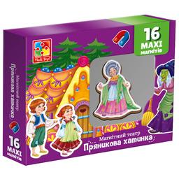 Магнітний театр Vladi Toys Пряникова хатинка, укр. мова