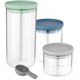 Набор стеклянных контейнеров для хранения продуктов Berghoff Leo, 3 шт. (00000020657)