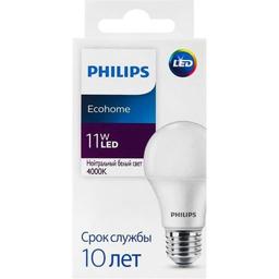 Светодиодная лампа Philips Ecohome LED, 11W, 4000К, E27 (929002299317)