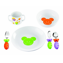 Набор детской посуды Guzzini, 6 предметов, разноцвет (7560052)