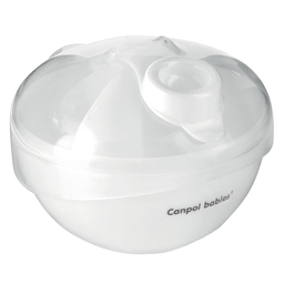 Контейнер Canpol babies для хранения сухого молока, 270 мл, белый (56/014_whi)
