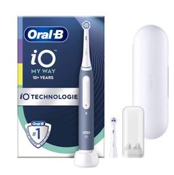 Электрическая зубная щетка Oral-b Braun iO 4 My Way Blue + футляр