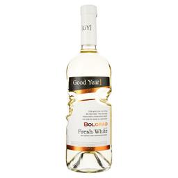 Вино Bolgrad Fresh White, біле, напівсолодке, 0,75 л