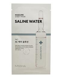 Зволожуюча маска для обличчя Missha Mascure Solution АС, з екстрактом солоної води, 27 мл