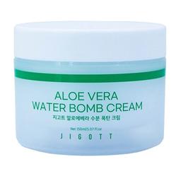 Зволожуючий крем для обличчя Jigott Aloe Vera Water Bomb Cream Алое, 150 мл