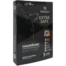 Нашийник Palladium Extra Safe від бліх і кліщів для собак 70 см помаранчевий