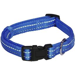 Нашийник для собак Croci Soft Reflective світловідбивний, 35-55х2 см, темно-синій (C5179728)