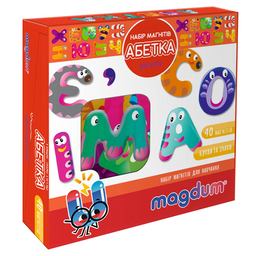 Набір магнітів Magdum Magnetic game Abc (ML4031-36 EN)