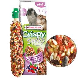 Ласощі для шиншил і кроликів Versele-Laga Crispy Sticks лісові фрукти 110 г