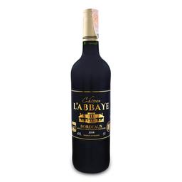 Вино Chateau de L'Abbaye Haut-Medoc, красное, сухое, 13%, 0,75 л (837525)