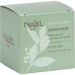 Набір алеппського мила Najel Aleppo Soap 100 г (5 шт. по 20 г)