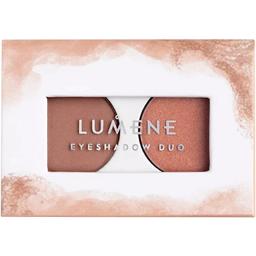 Двойные тени для век Lumene Bright Eyes Eyeshadow Duo, оттенок Fresh Autumn, 3.2 г