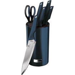 Набор ножей Berlinger Haus Metallic Line Aquamarine Edition, синий (BH 2791)