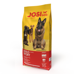 Сухий корм для активних собак Josera JosiDog Agilo Sport Adult, з м'ясом домашньої птиці, 15 кг