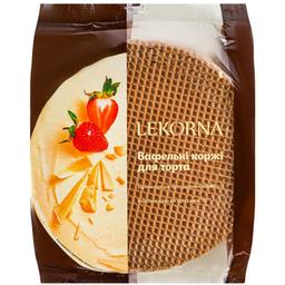 Коржи вафельные Lekorna для торта, с какао, 90 г (779747)