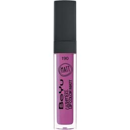 Блиск для губ BeYu Cashmere матовий відтінок 190 Pink Seduction 6.5 мл
