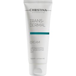 Трансдермальний крем з ліпосомами для нормальної та сухої шкіри Christina Transdermal Cream with Liposomes 60 мл