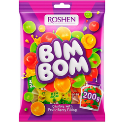 Конфеты карамельные Roshen Bim Bom, 200 г (664292)