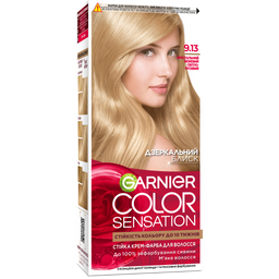 Фарба для волосся Garnier Color Sensation відтінок 9.13 (кришталевий бежевий), 110 мл (C5653112)