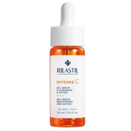Антиоксидантна освітлювальна гель-сироватка для обличчя Rilastil Intense з вітаміном С, 30 мл