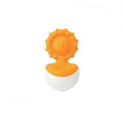 Прорізувач-неваляшка Fat Brain Toys dimpl wobl, помаранчевий (F2172ML)