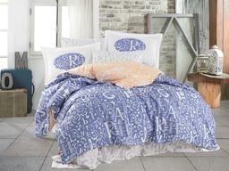Комплект постельного белья Hobby Dream, поплин, евростандарт, 220x200 см, лиловый (8698499142923)