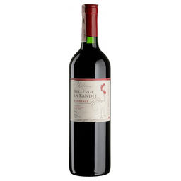 Вино Chateau Bellevue La Randee Bordeaux AOC, красное, сухое, 0,75 л