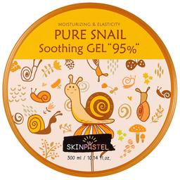 Гель для обличчя Skinpastel Pure Snail Soothing Gel 95%, заспокійливий, 300 мл