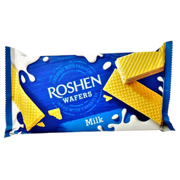 Вафлі Roshen Wafers Молоко 216 г (781666)