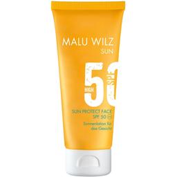 Солнцезащитный лосьон для лица Malu Wilz Sun Protect Face SPF 50, 50 мл